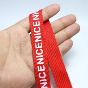 7 # ： Mode NICE 2cm tryck Grosgrain band för sportkläder