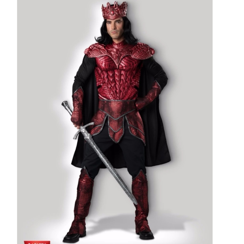 Halloween kostymer Partihandel Dragon Warrior King kostym CM11122 Partihandel från Kina Tillverkare Direkt
