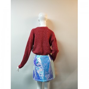 RÖD KORT SWEATER RLWS0093F