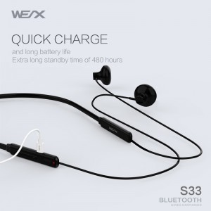 WEX - S33 Bluetooth hörlurar