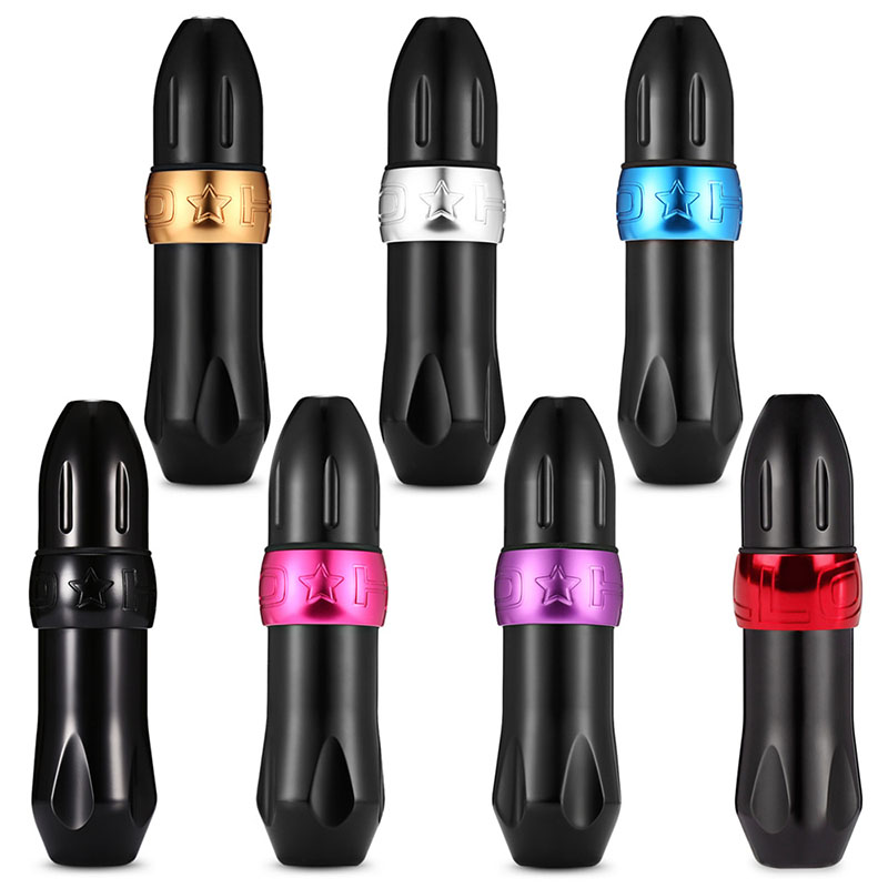 Professionell Aluminium Electric Rotary Tatuering Machine Pen Motor Tattoo Gun Permanent Makeup Machine För Ögonbryn Body Makeup Art