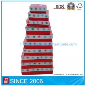 Juluppsättning presentförpackningar