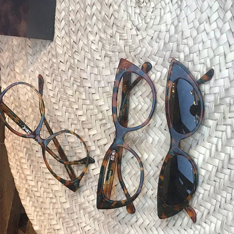 Nya och trendiga högkvalitativa PC unisex solglasögon