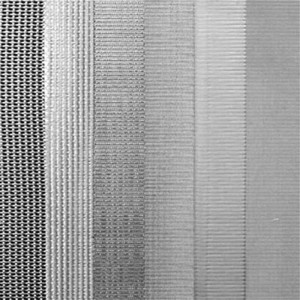 6-skikt sintrad vävd trådmask