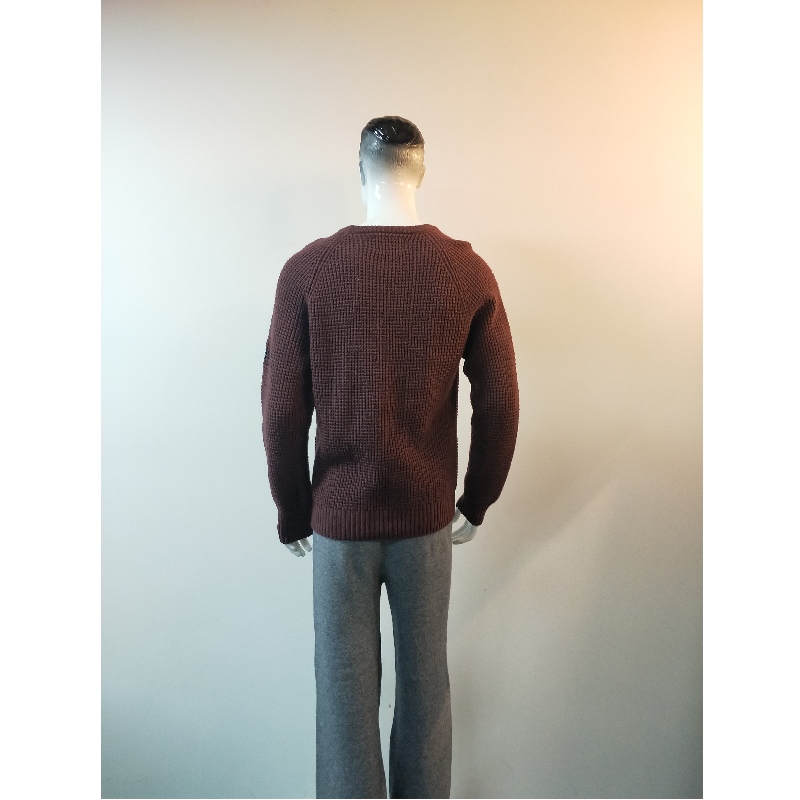 REN COLLECTION BURGUNDY SWEATER RLMS0023F