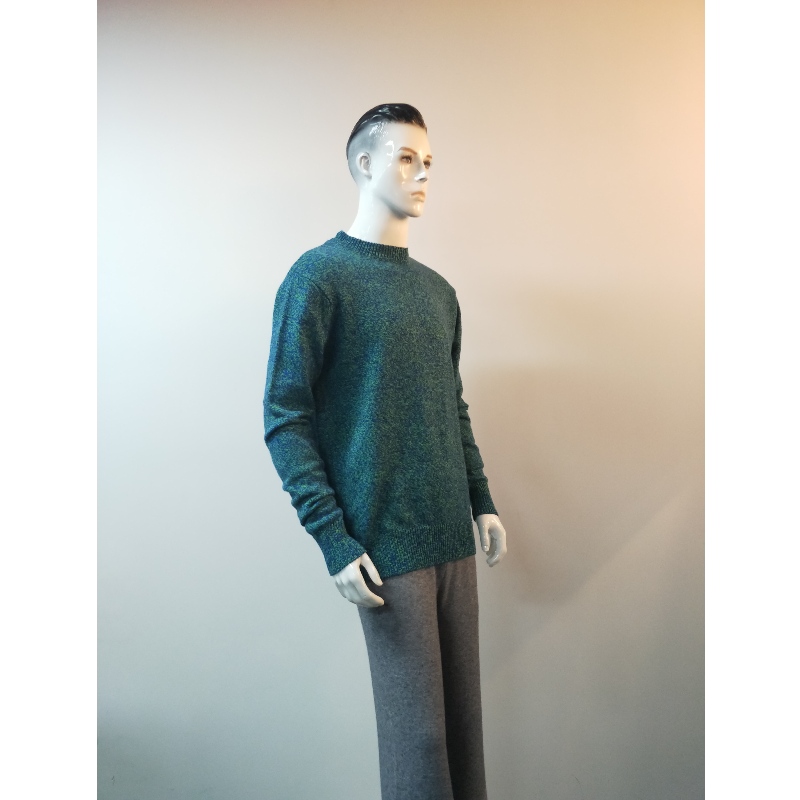 GRÖNT u0026 BLÅ BLANDAD SWEATER RLMS0024F