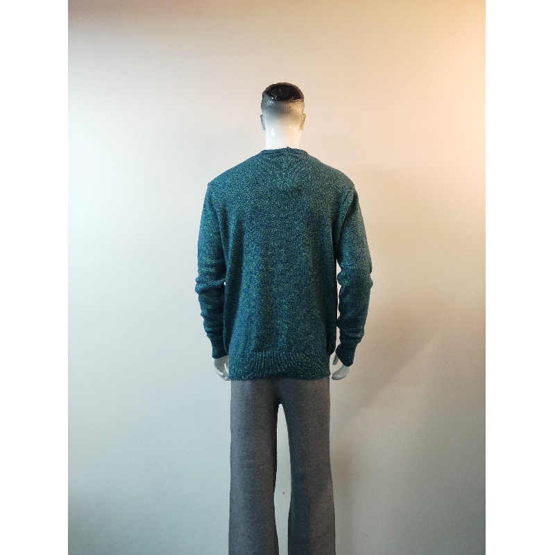 GRÖNT u0026 BLÅ BLANDAD SWEATER RLMS0024F