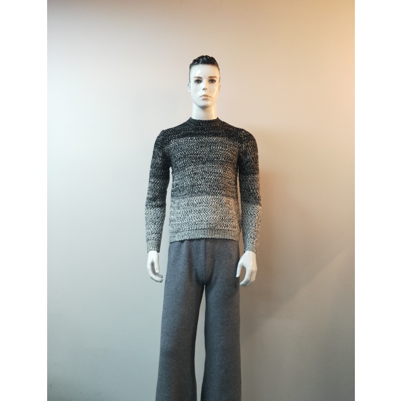REN COLLECTION GRÅ SWEATER RLMS0037F
