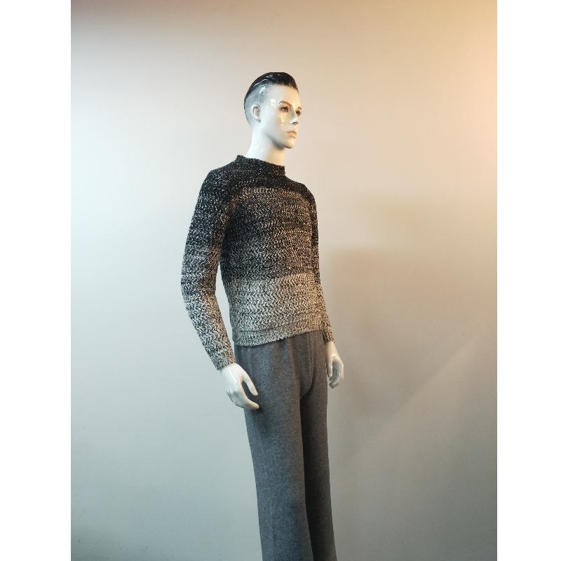 REN COLLECTION GRÅ SWEATER RLMS0037F