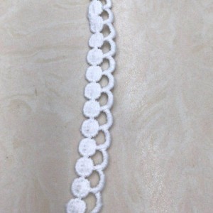 13 # mjölksilke spets ， Polyester / Nylon spets ， bomull spets