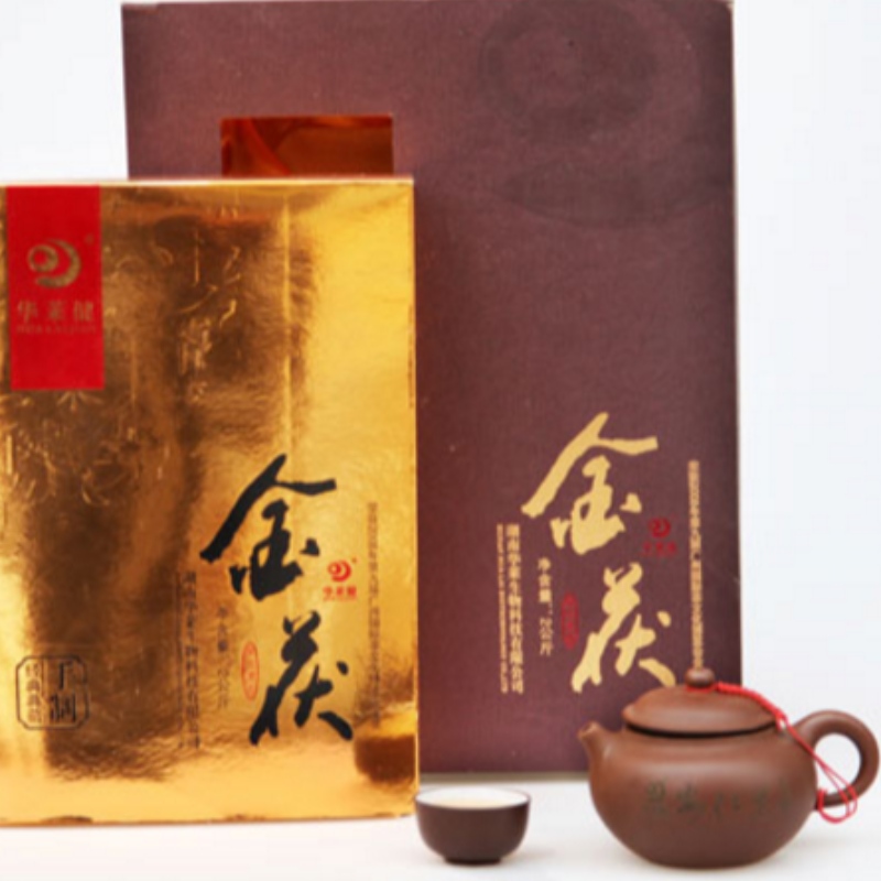 2000g guld fuzhuan hunan anhua svart te hälso-te