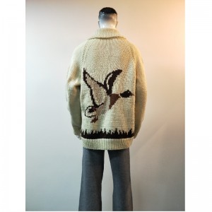 GULT TRYCK SWEATER COAT RLMS0068F