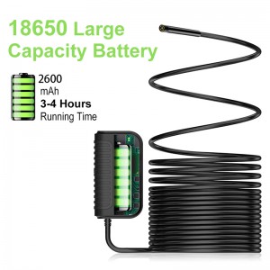 Auto Focal Wireless Endoscope 5.0 Megapixlar HD WiFi Borescope Vattentät inspektion Orm Camerafor Android, iOS och Windows, iPhone, Samsung, Tablet, Mac 3.28ft