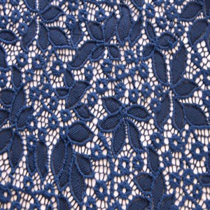 Billigt pris franska spets klänning kläder material spets tyg