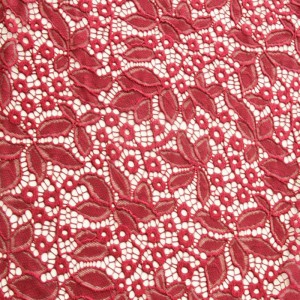 Billigt pris franska spets klänning kläder material spets tyg