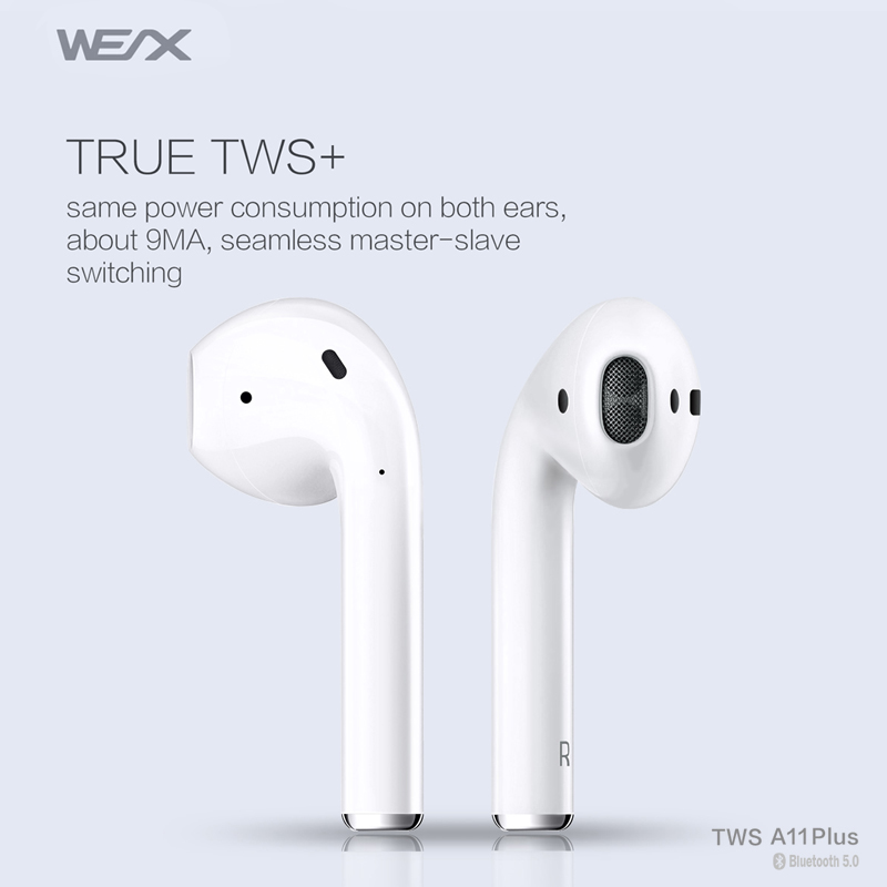WEX - A11 TWS Bluetooth-hörlurar