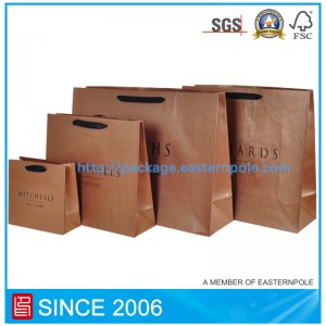 Brun skoväska med skräddarsydd design