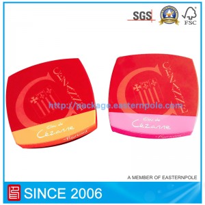 Lyxig styv chokladask med specialdesign