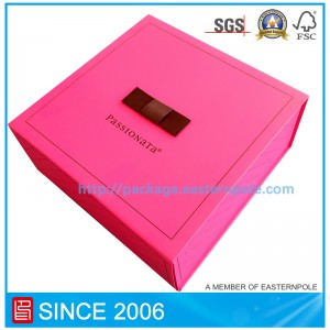 Lyxig stel, hopfällbar låda med anpassad design