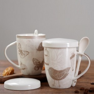 Partihandel special dekaler keramisk mugg för PR-gåva