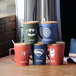 Specialiserad koffeinfri tryckning vit 100% melaminkaffemugg med ny design