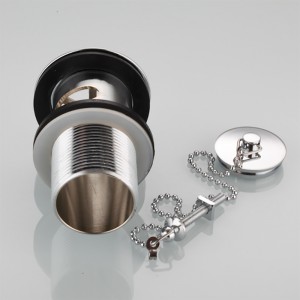 Sänk avfallspluggen