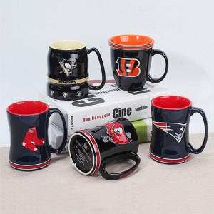 Kvalitet på Costom LOGO vit keramisk kaffemugg