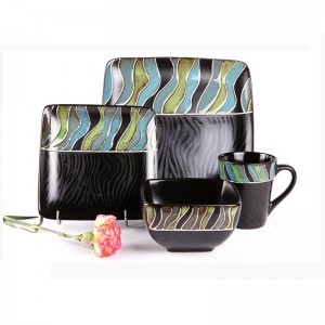 Billiga keramiska fina porslin traditionella etiopiska middagssatser