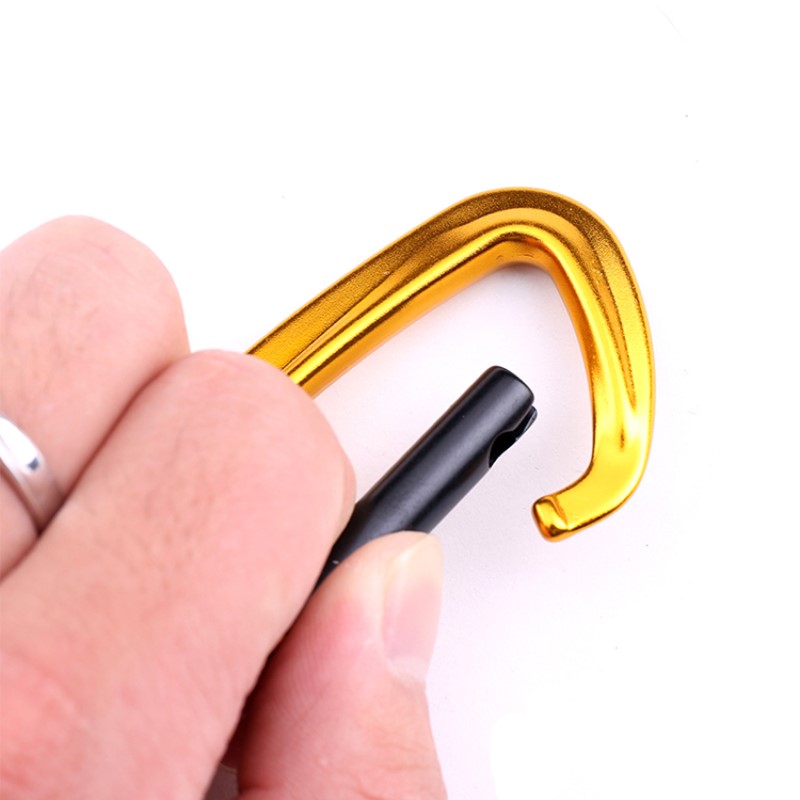 Utomhus krok klättring camping huvudlås bergsbestigning spänne karabiner multifunktion karabiner utomhus snabbfång snabb falla utrustning säkerhetslås med krok djur hund flyg aluminium legering