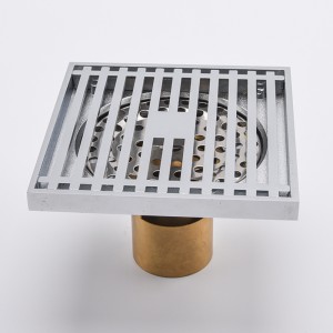 Duschavlopp för badkarhårfångare golvfälla