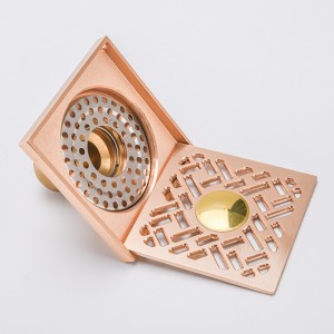 Avlopp för dusch i sidoutloppet