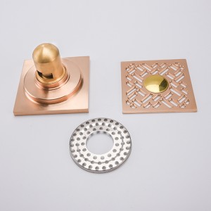 Avlopp för dusch i sidoutloppet