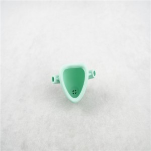 Silikondel av visiret