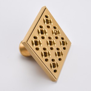 Tvättstuga mässing golv dusch avlopp rost tätning