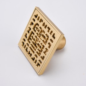 Lätt att installera avluftningsskydd mot lukt på golvet