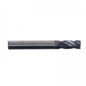 Solid Premium Carbide End Mill, ALTiN Coated, 4 Flute, 1/4 \