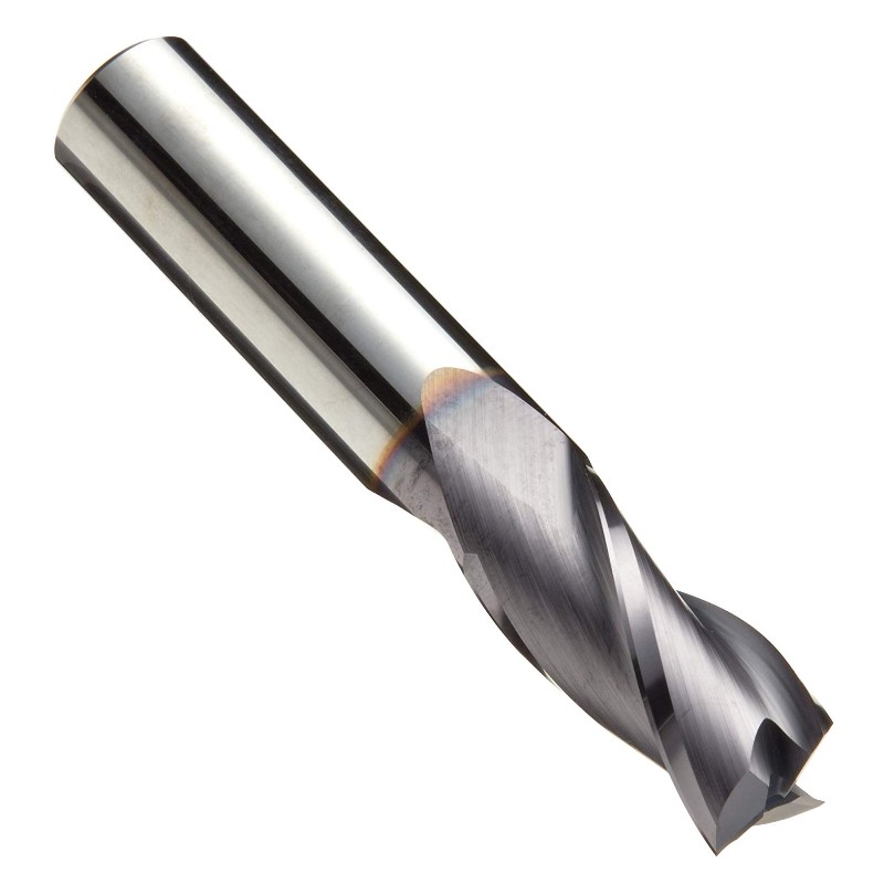 Carbide Square Nose End Mill, Inch, TiAlN Finish, Roughing and Finishing Cut, 30 grader helix, 3 flöjter, 1,5 