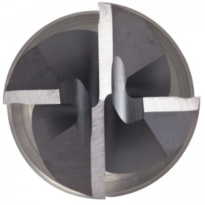 Carbide Square Nose End Mill, TiAlN Finish, Roughing and Finishing Cut, 30 grader spiral, 4 flöjter, 2,5 \