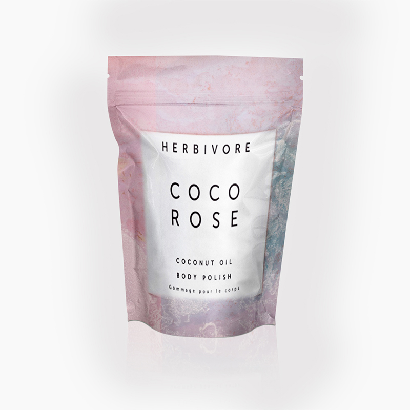 Anpassad design Tryckpaket Ziplock sockerförpackning Body Scrub badkar