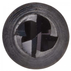 Halvkarbidändkvarn, AlTiN-belagd, 4 flöjt, 1/16 \