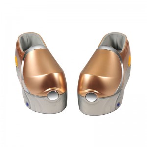 Shiatsu fotmassager med luftkomprimering, knådning fotmassage för blodcirkulation och plantar fasciitis