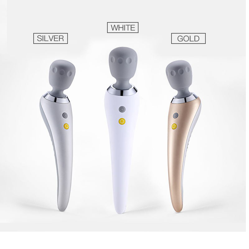 Magisk trådlös wandmassage med USB-laddningsbar handhållen personlig kroppsmassager för muskelvärk och sportåterhämtning