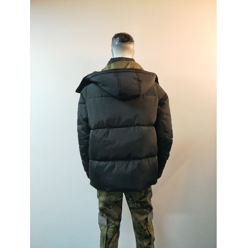 SVART PUFFERJACKA RLMPC0004