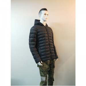 NAVY HOODED PUFFERJACKA RLMPC0010