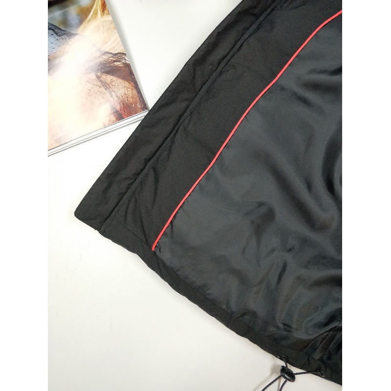 SVART PUFFERJACKA RLMPC0018N