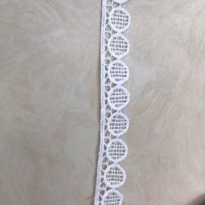 22 # mjölksilk spetsar ， Polyester / Nylon spets ， bomullsspets