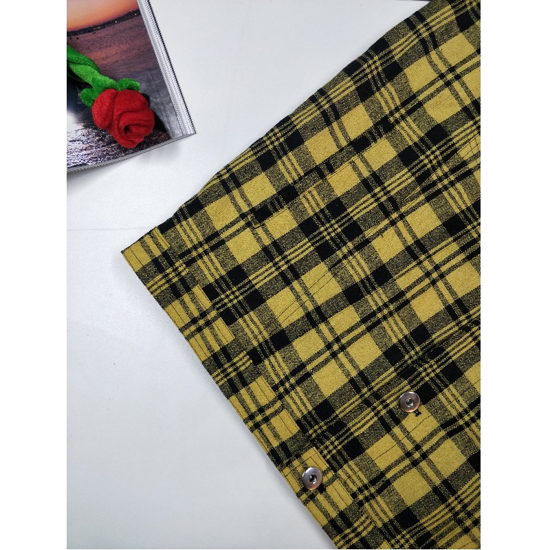 MÄNS GUL PLAIDJACKA RLMJ0001