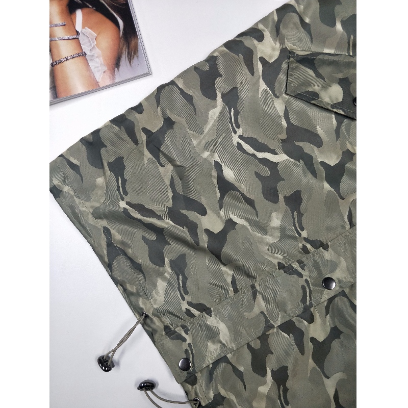 LADIES 'CAMO HOODED JACKET RLWJ0020