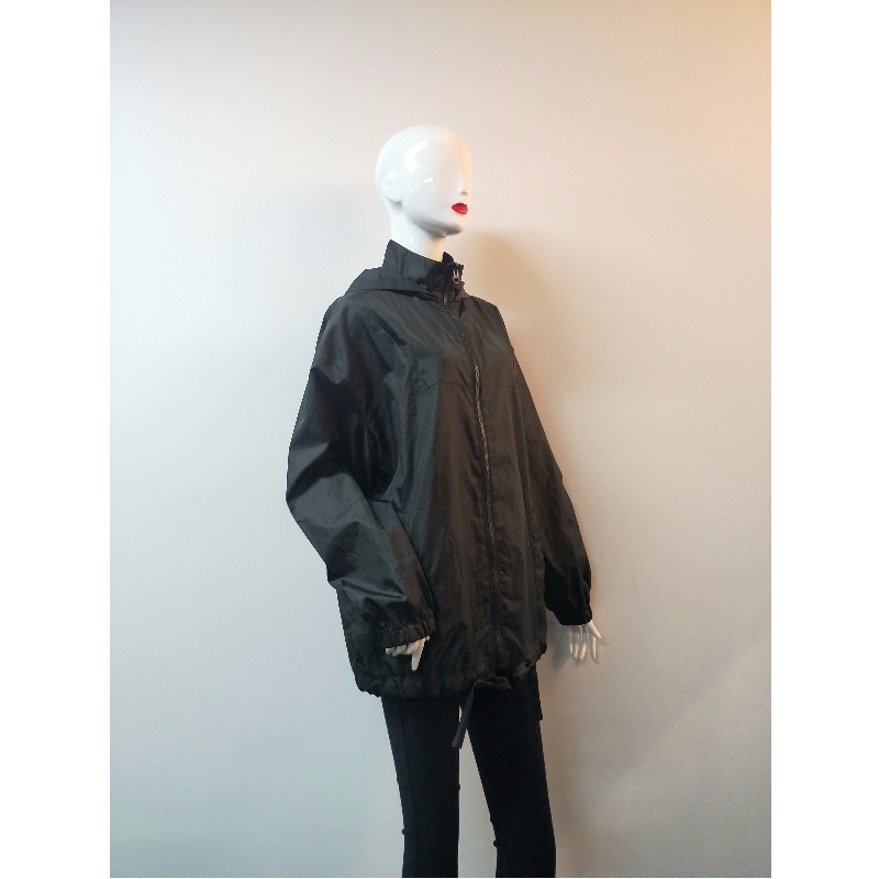 LADIES SVART VINDBREAKERJACKA RLWWJ0006