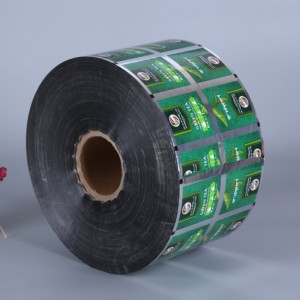 Matplast aluminiumfolie förpackningsfilmrulle för mjölkte kaffepåse